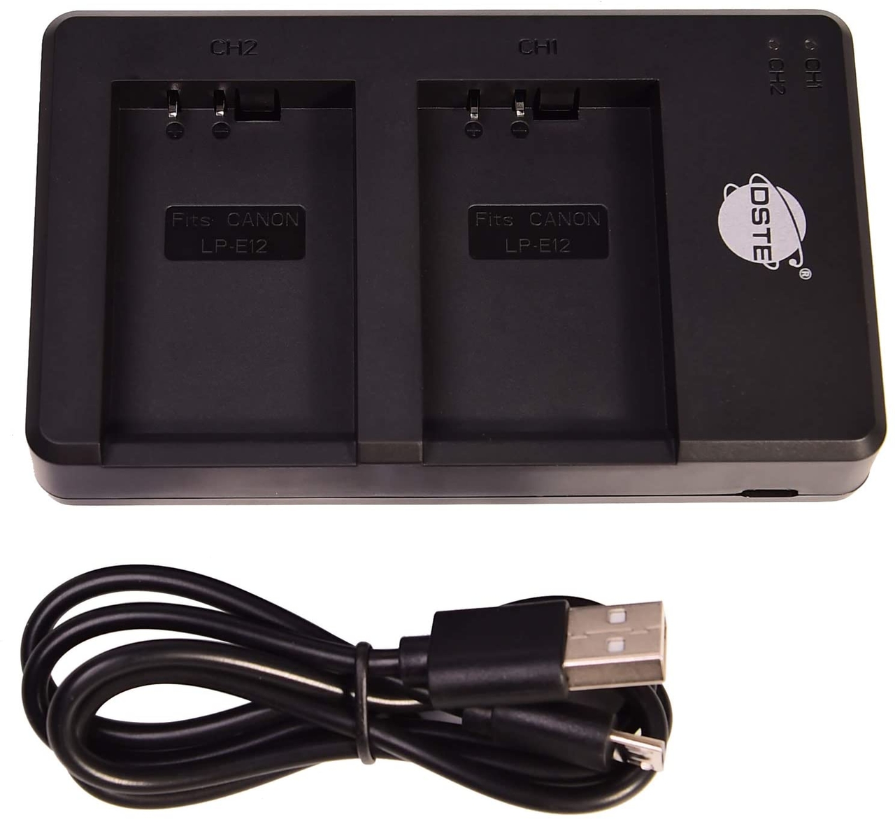 LP-E12 USB dual charger for Canon EOS, Powershot 