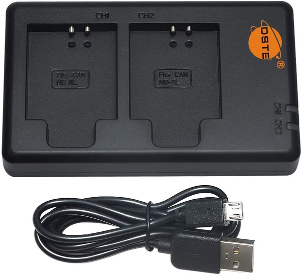 NB-11LH USB Dual Charger (Canon)