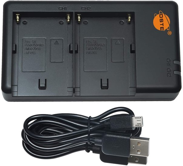 NP-F530 USB Dual Charger (Sony)