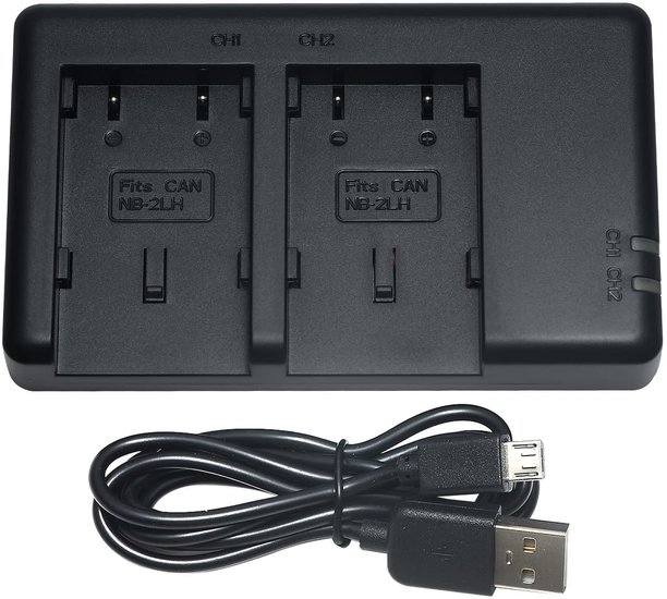 NB-2L USB Dual Charger (Canon)