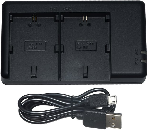 LP-E6P USB Dual Charger (Canon)